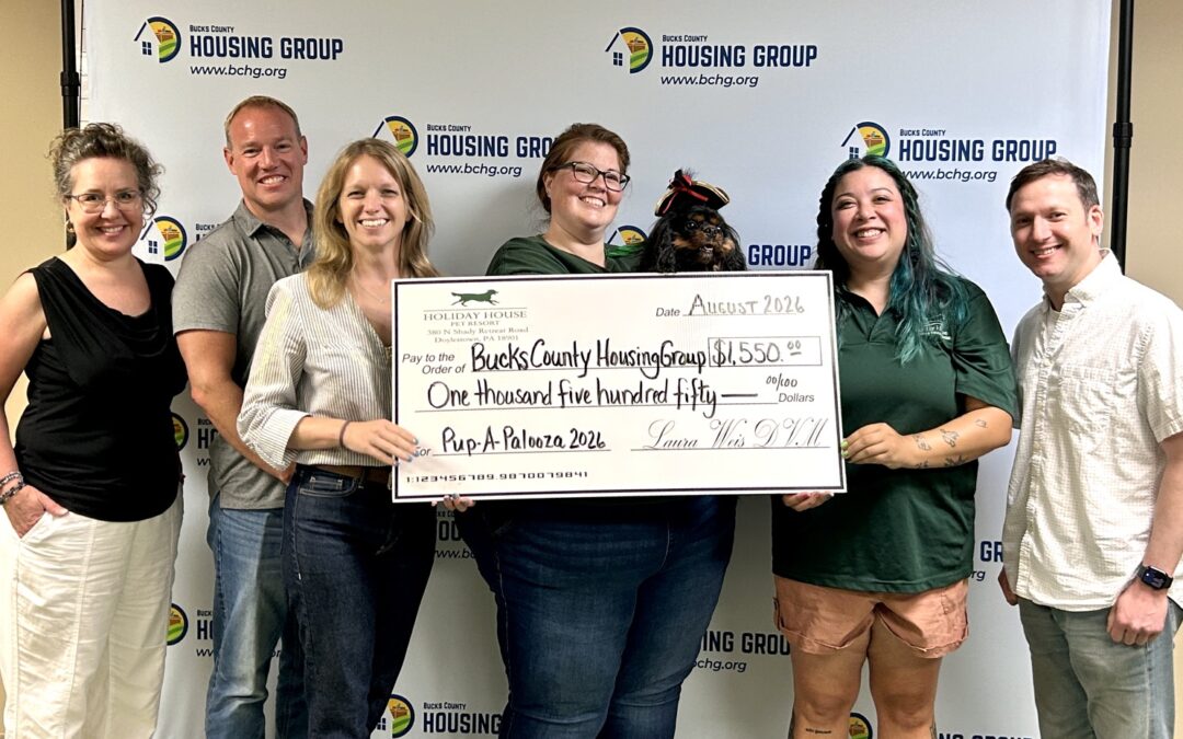 PUP-A-PALOOZA RAISES FUNDS FOR BUCKS HOUSING GROUP