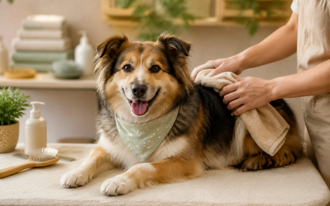 Head-to-Tail Dog Grooming for Fall